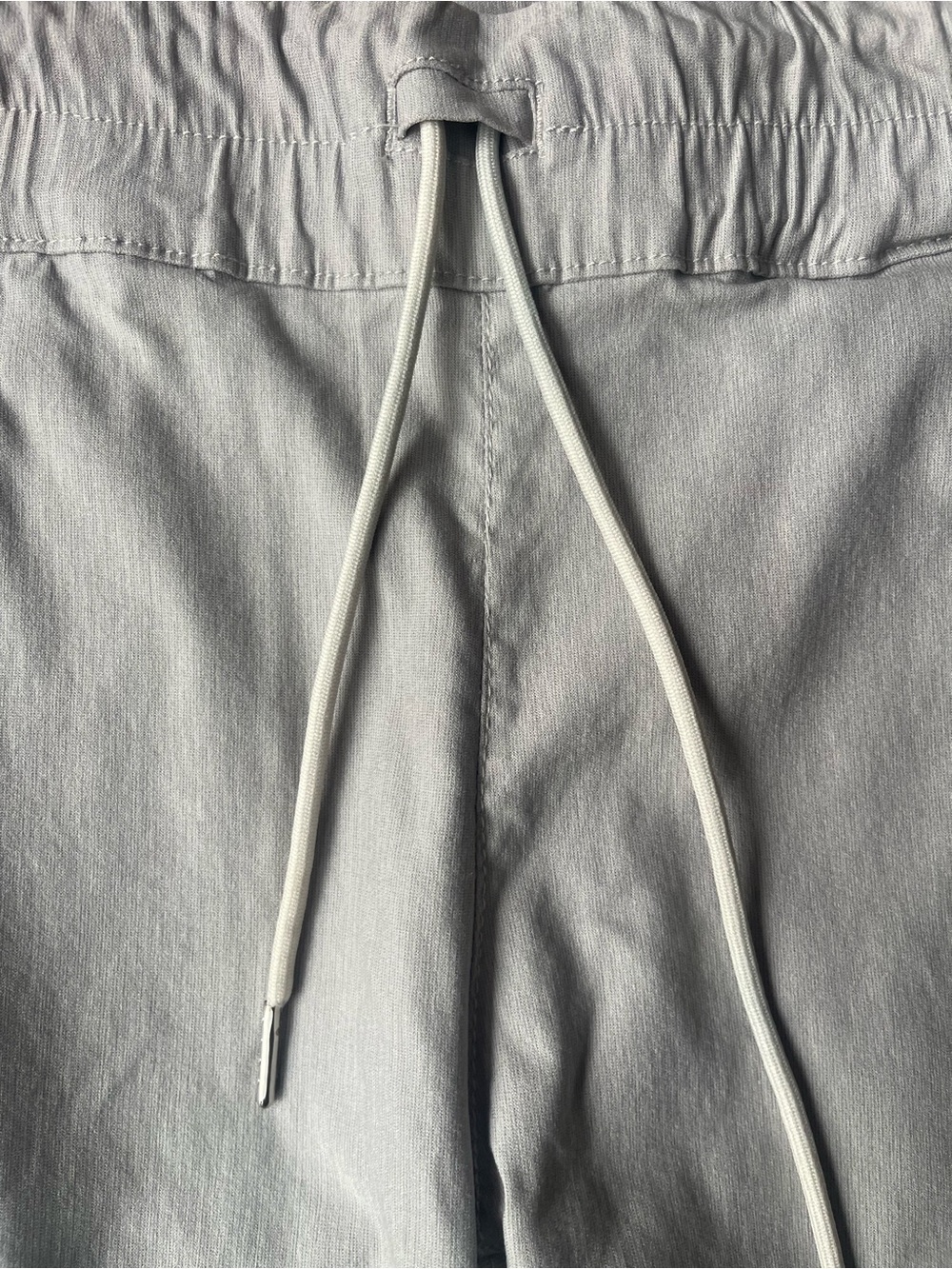 Bevy Flog Loren Light Gray Drawstring Straight Leg Pants Size 25 - Picture 4 of 9